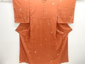 野菜模様小紋着物